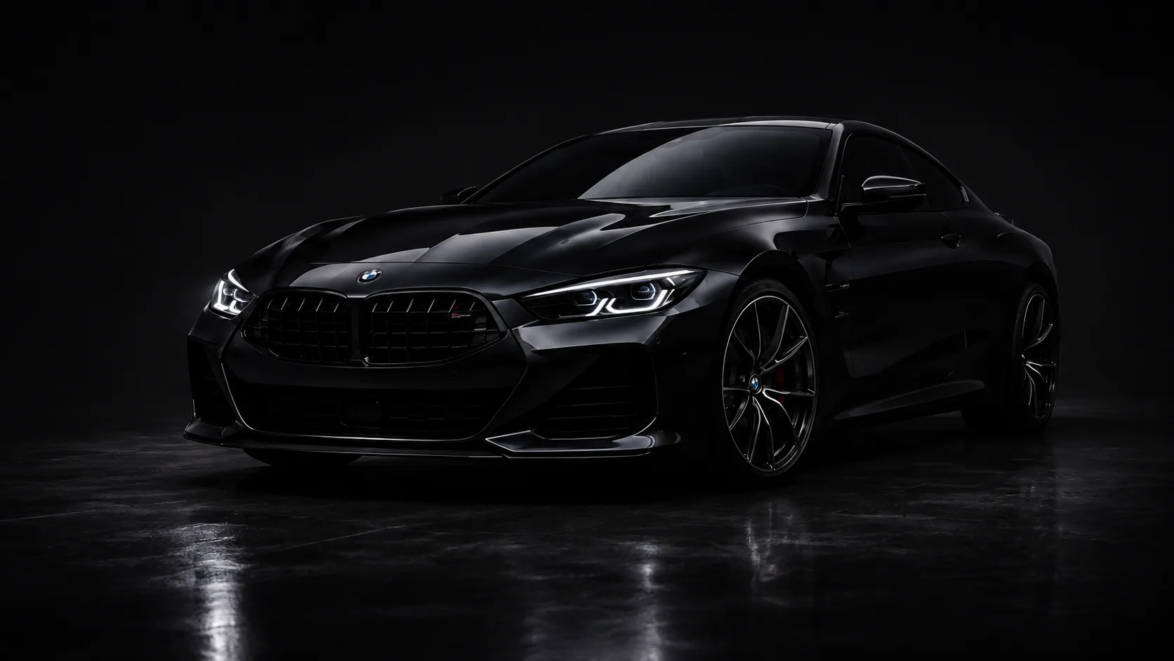 Black BMW after premium detailing
